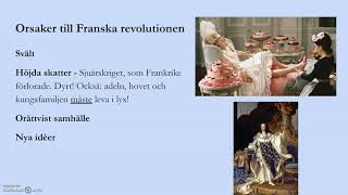 Franska revolutionen  Orsaker [upl. by Ainel492]