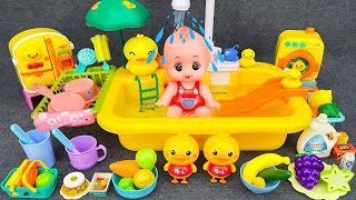 103 Minutes Satisfying with Unboxing Bunny House Toys Collection Cute Doll Bathtub  Review Toys [upl. by Milman80]