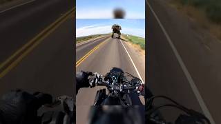 This biker did the unthinkable 😱 ⁠TwinmotoAZ [upl. by Sergu]