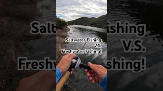 Saltwater Fishing VS Freshwater Fishing fishingvideo fishing [upl. by York]