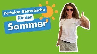 Bettwäsche perfekt für den Sommer ☀️ [upl. by Halimeda235]