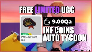 FREE LIMITEDS Pacsun Los Angeles Tycoon Script Hack • Infinite Coins • Auto Tycoon [upl. by Atazroglam]