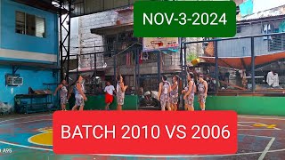 CARMEL L FERENAL BATCH 2010 VS BATCH 2006 LIVE BASKETBALL BRGY 119 TRULY COURT TUNDO MANILA [upl. by Macmillan]