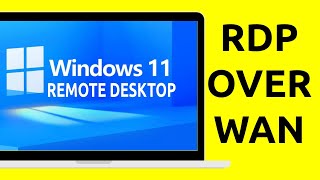 How To Remote Desktop Windows 11 Over WAN [upl. by Aitat]