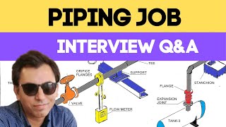 PIPING AND PIPELINE QampA  FOR JOB INTERVIEW  PART1 [upl. by Anaujal458]