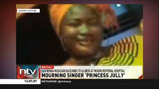 Kenyans mourn popular Dunia Mbaya singer Princess Jully [upl. by Layney324]