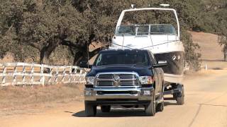 2014 Ram 3500 and Ram 1500 EcoDiesel Towing [upl. by Onaireves]