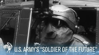 US Army Unveils Its quotSoldiers of The Futurequot 1950s  War Archives [upl. by Mulcahy]