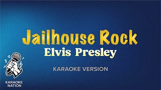 Elvis Presley  Jailhouse Rock Karaoke Song with Lyrics [upl. by Anidem]