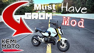 Kemimoto Rear Fender Eliminator Install 2025 Honda Grom [upl. by Eatnoed]