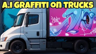 Ai graffiti on trucks EP 17 [upl. by Aciretal705]