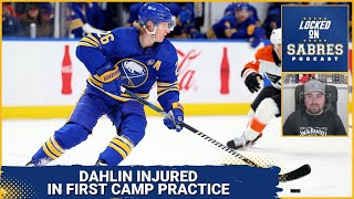 Rasmus Dahlin injured in first training camp practice [upl. by Porett]