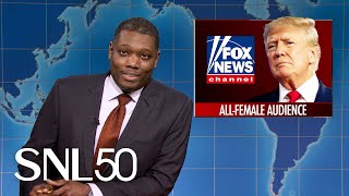 Weekend Update Trump Agrees to Fox News Town Hall with AllWomen Audience  SNL [upl. by Marigolde]