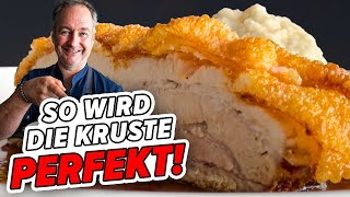 Bayerischer Schweinekrustenbraten  mit brutal knuspriger Kruste [upl. by Leasi]