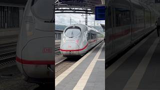 ICE3neo Abfahrt aus Montabaur trainspotting train railway ice db [upl. by Howes]