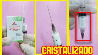 🌟Como se PREPARA la BENCILPENICILINA intramuscular CUIDADO que no se CRISTALICE🌟 [upl. by Smith315]