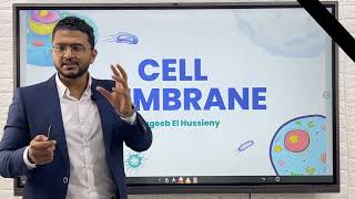 cell membrane  Dr Nageeb [upl. by Aner]