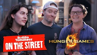 Asking Strangers If They Would Survive The Hunger Games  On the Street [upl. by Marih]