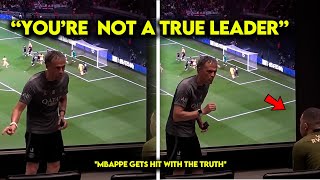 They filmed Mbappe getting SCREAMED at for his Bad Performance [upl. by Kciregor]