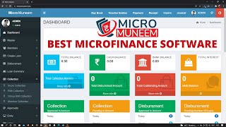 Micro Muneem  Best Microfinance Software English Ver  Loan Management System [upl. by Ynor630]