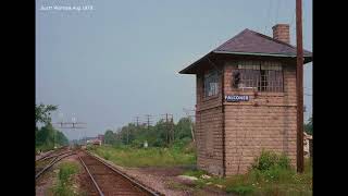 Erie Lackawanna radio scanner audio near Jamestown NY 1974 [upl. by Burris]