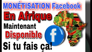 COMMENT MONETISER SA PAGE FACEBOOK SI TU VEUX MONETISER FACEBOOK en AFRIQUE Tu dois FAIRE CA [upl. by La Verne577]