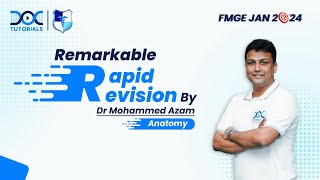 Rapid Revision Anatomy FMGE and NEET Pg  Dr Mohammed Azam [upl. by Robbins]