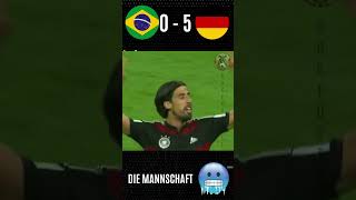 ⚽️ Germany DESTROYS Brazil 17 🥶 [upl. by Ahsiniuq]