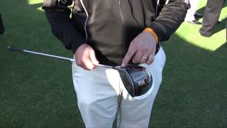 2013 PGA Merchandise Show Adams Golf Super S Speedline Driver HandsOn [upl. by Reynolds]