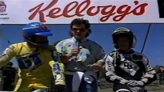 Kelloggs BMX Harry Leary vs Tommy Brackens 1985 [upl. by Swainson510]