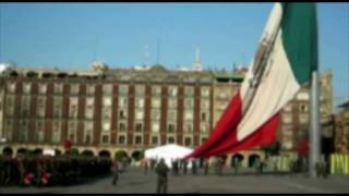 Bandera Mexicana Izamiento y Toque de Bandera [upl. by Capwell]