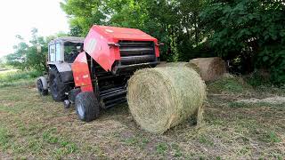 MTZ 82 Metal Fach Z 562 Bálázás [upl. by Aisek517]