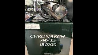 Bass Cafe Shimano Chronarch MGL 150XG amp 150 HG Reviews [upl. by Polloch]