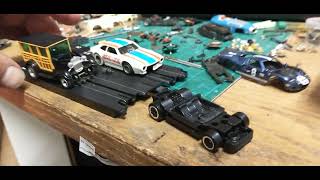 Aurora slot cars on the bench some fabrication ideas [upl. by Mellisent527]