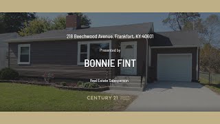 Home for Sale 218 Beechwood Avenue Frankfort KY  CENTURY 21 Simpson amp Associates [upl. by Nifled264]