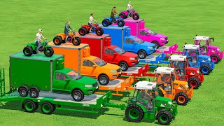 MINI RIGI TRACTOR amp TRICYCLE OF COLORS IN FS22  FARMING SIMULATOR 22 [upl. by Chuck]