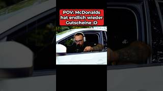 Wenn McDonald’s wieder GUTSCHEINE hat 😂😂 metashi metashi12 lustigeclips funny mcdonalds [upl. by Cissie]