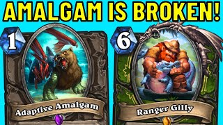 The STRONGEST 1 Mana Minion EVER Adaptive Amalgam OTK [upl. by Ruthy304]