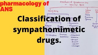 Classification of sympathomimetic drugs [upl. by Wildee]