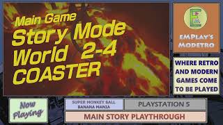 Super Monkey Ball Banana Mania  PS5  Story Mode  14  World 2  Stage 4 [upl. by Nyllij541]