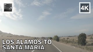 Driving from Los Alamos to Santa Maria California State Highway Route 135 [upl. by Aiyt]