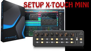 Cara Instalasi  Setup Midi Controller Xtouch Mini di Studio One [upl. by Wil265]