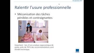 Maintien dans lemploi et usure professionnelle dans la FPT  du reclassement à la prévention [upl. by Klenk604]