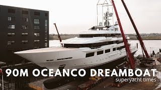 90m Oceanco Yacht DREAMBOAT First Look [upl. by Sharman676]