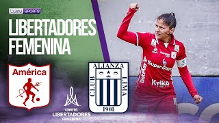 América COL vs Alianza Lima PER  LIBERTADORES FEMENINA  102022  beIN SPORTS USA [upl. by Oisacin]