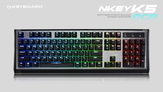 NKEYBOARD NKEYK5 RGB FN  HOME [upl. by Enad]