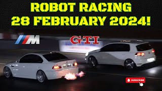 ROBOT RACING 🔥  KILLARNEY RACEWAY  28 FEBRUARY 2024 [upl. by Clio127]