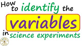 Variables  identifying them in science experiments [upl. by Hux]