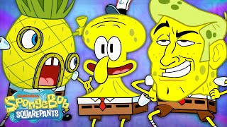 SpongeBobs CRAZIEST Transformations  30 Minute Compilation  SpongeBob [upl. by Arondel]