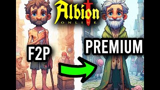 Albion Online Getting PREMIUM With NO Grinding On a NEW Account [upl. by Fabrianne433]